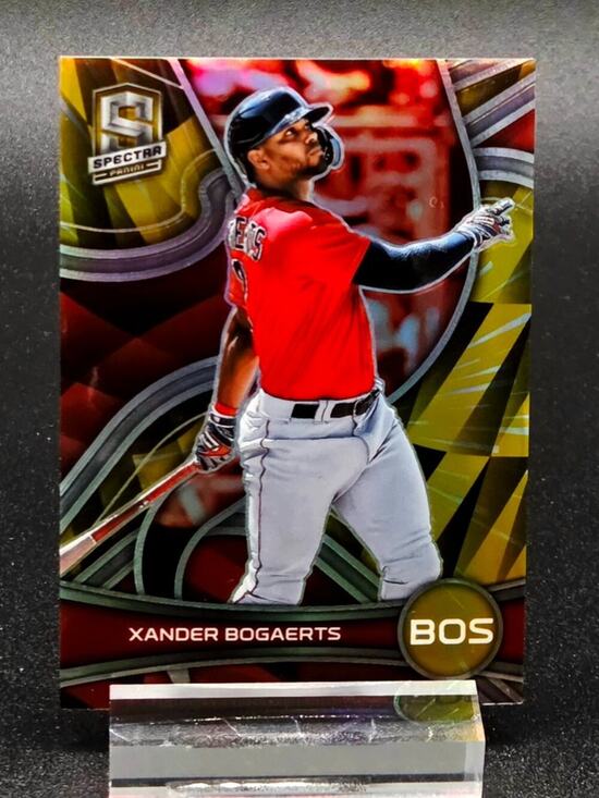 Xander Bogaerts - Wikipedia Xander Bogaerts Spectra Gold 06/10 Boston Red Sox Sand Diego Padres Star
